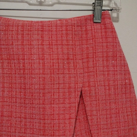 J. Ing - Rashida Pink Slit Mini Skorts - Picture 6 of 16